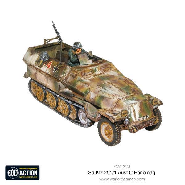 Bolt Action 2 Sd.Kfz 251/1 Ausf C Hanomag - 402012025