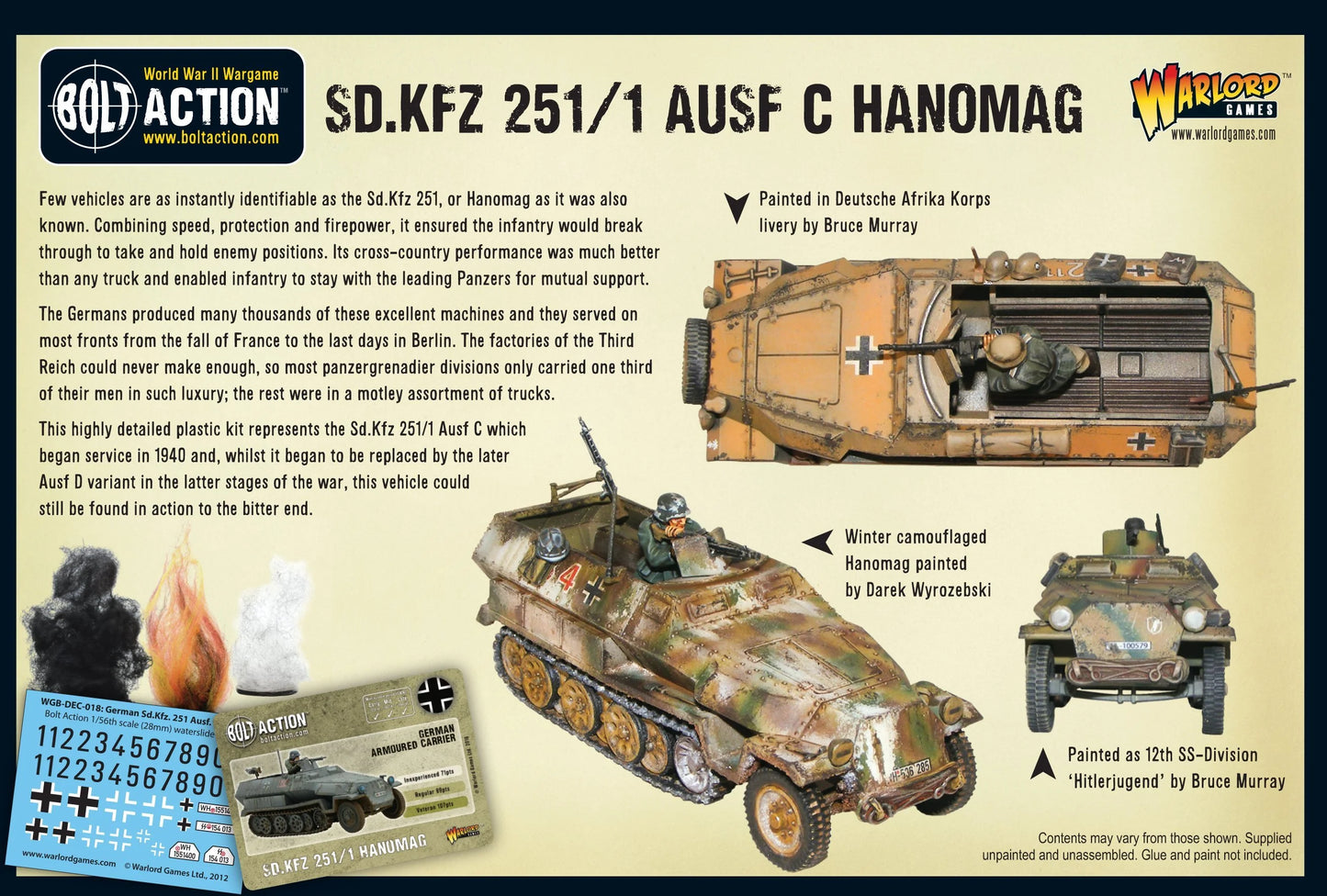 Bolt Action 2 Sd.Kfz 251/1 Ausf C Hanomag - 402012025