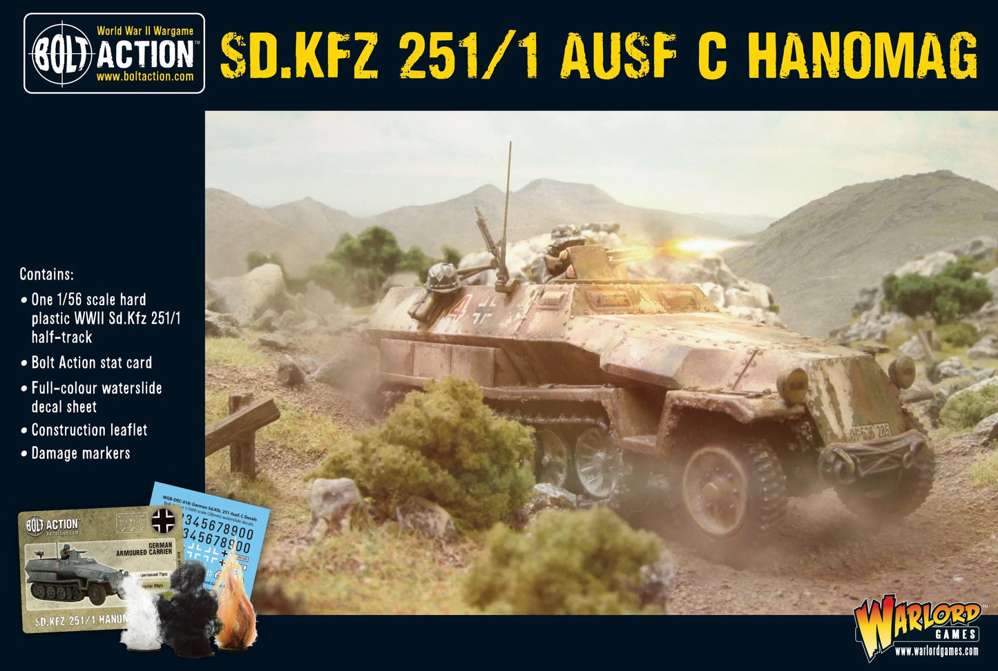 Bolt Action 2 Sd.Kfz 251/1 Ausf C Hanomag - 402012025