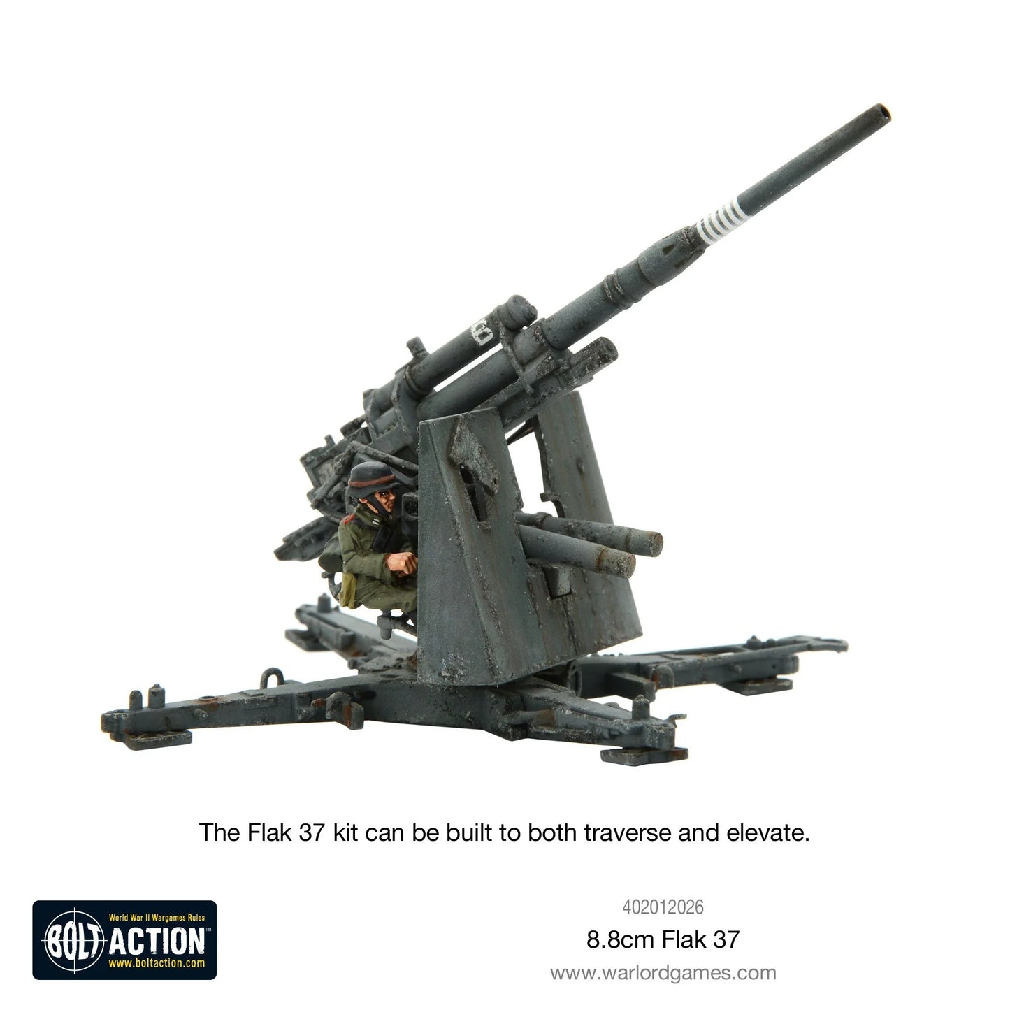 Bolt Action - Flak 37 8.8cm - 402012026