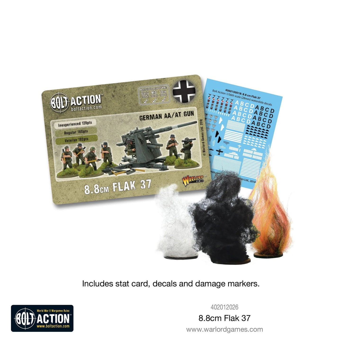 Bolt Action - Flak 37 8.8cm - 402012026