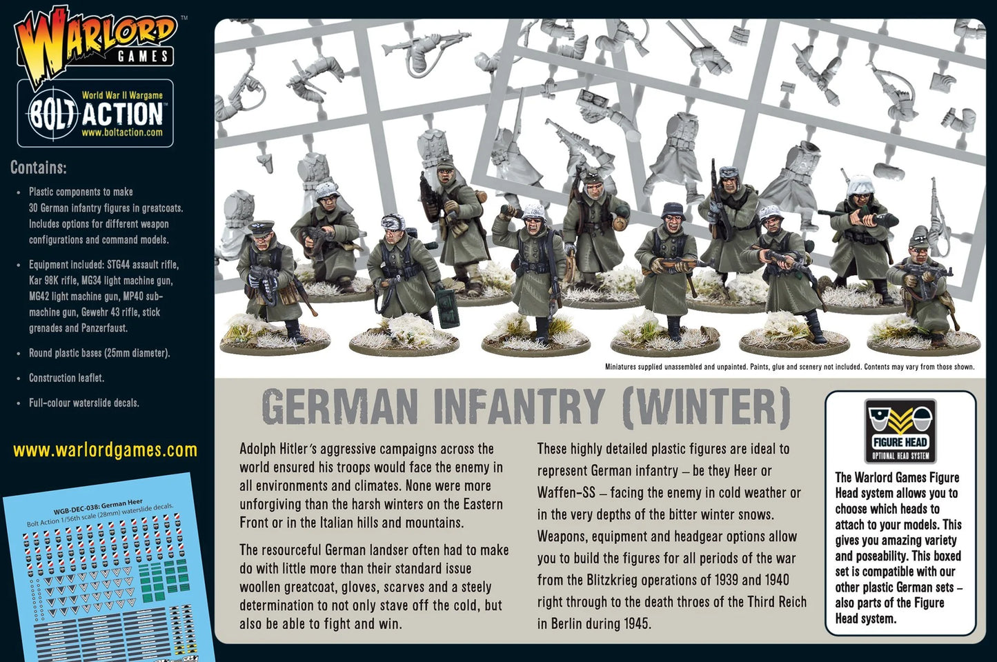 Bolt Action - German Infantry (Winter) - 402012027