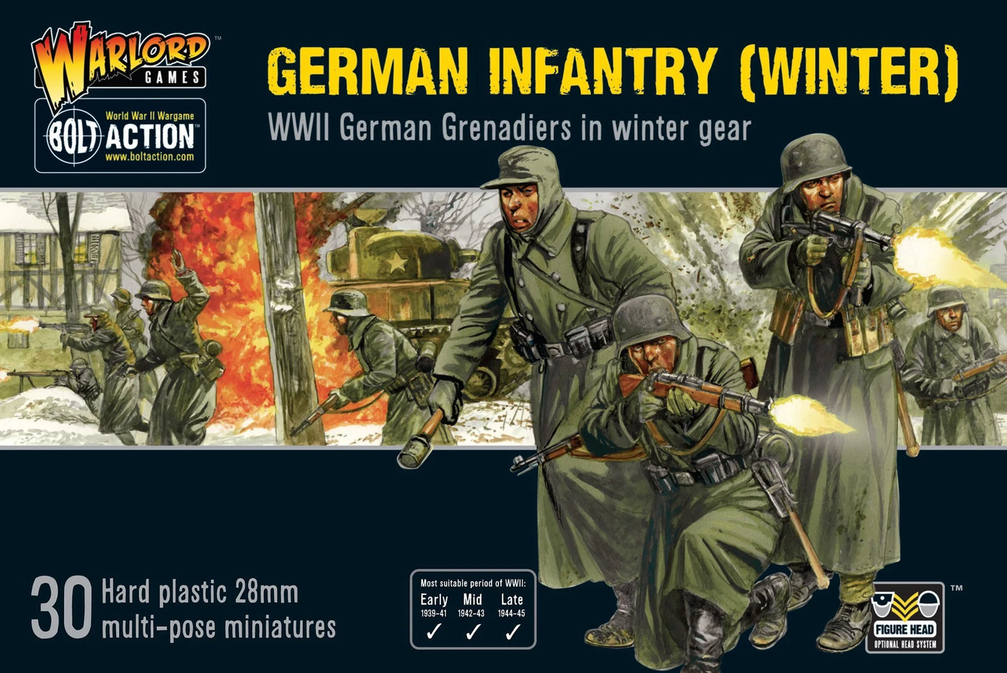 Bolt Action - German Infantry (Winter) - 402012027