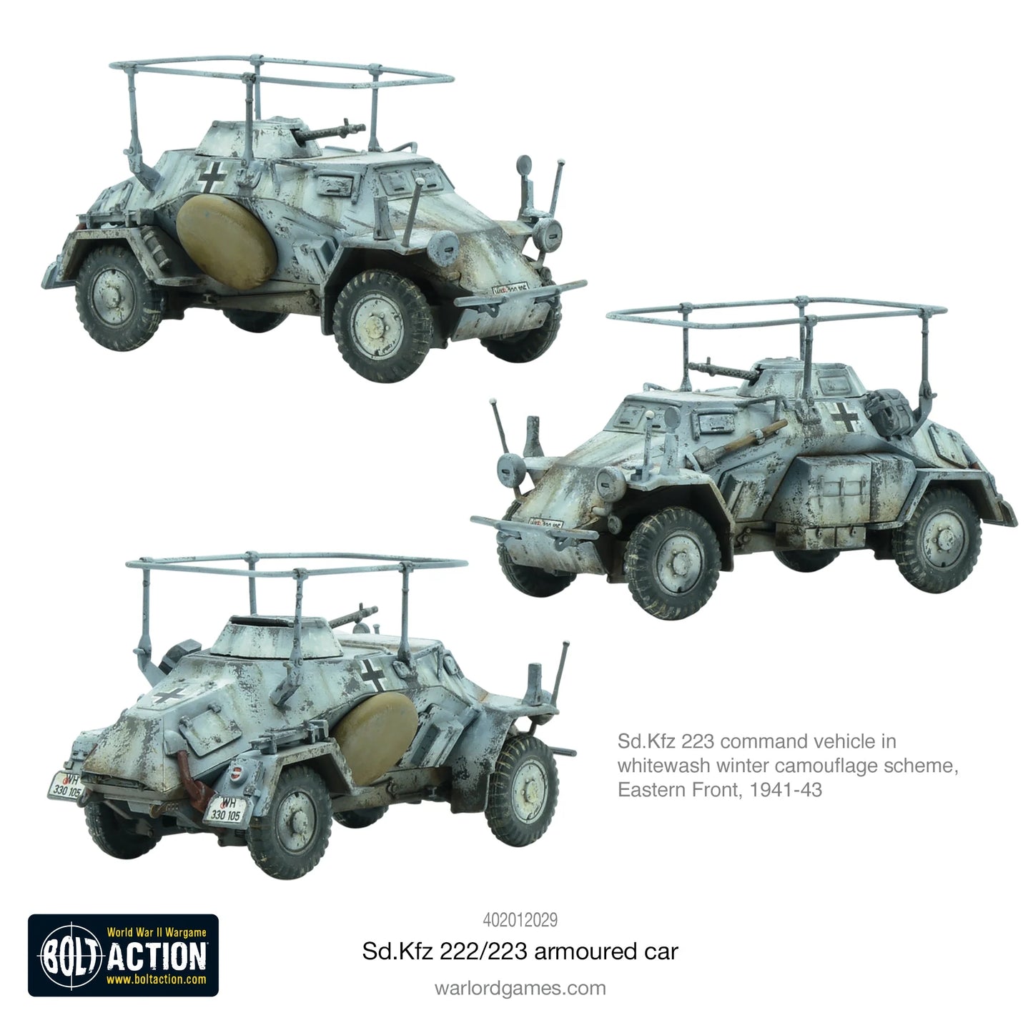 Bolt Action - Sd.Kfz 222/223 Armoured Car - EN - 402012029