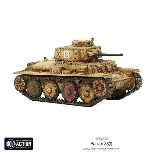 Bolt Action - Panzer 38(t) - 402012031