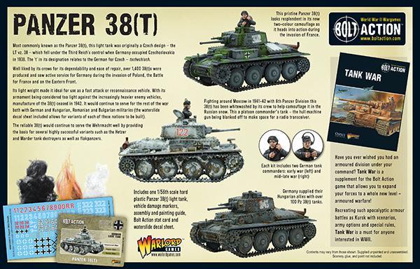 Bolt Action - Panzer 38(t) - 402012031