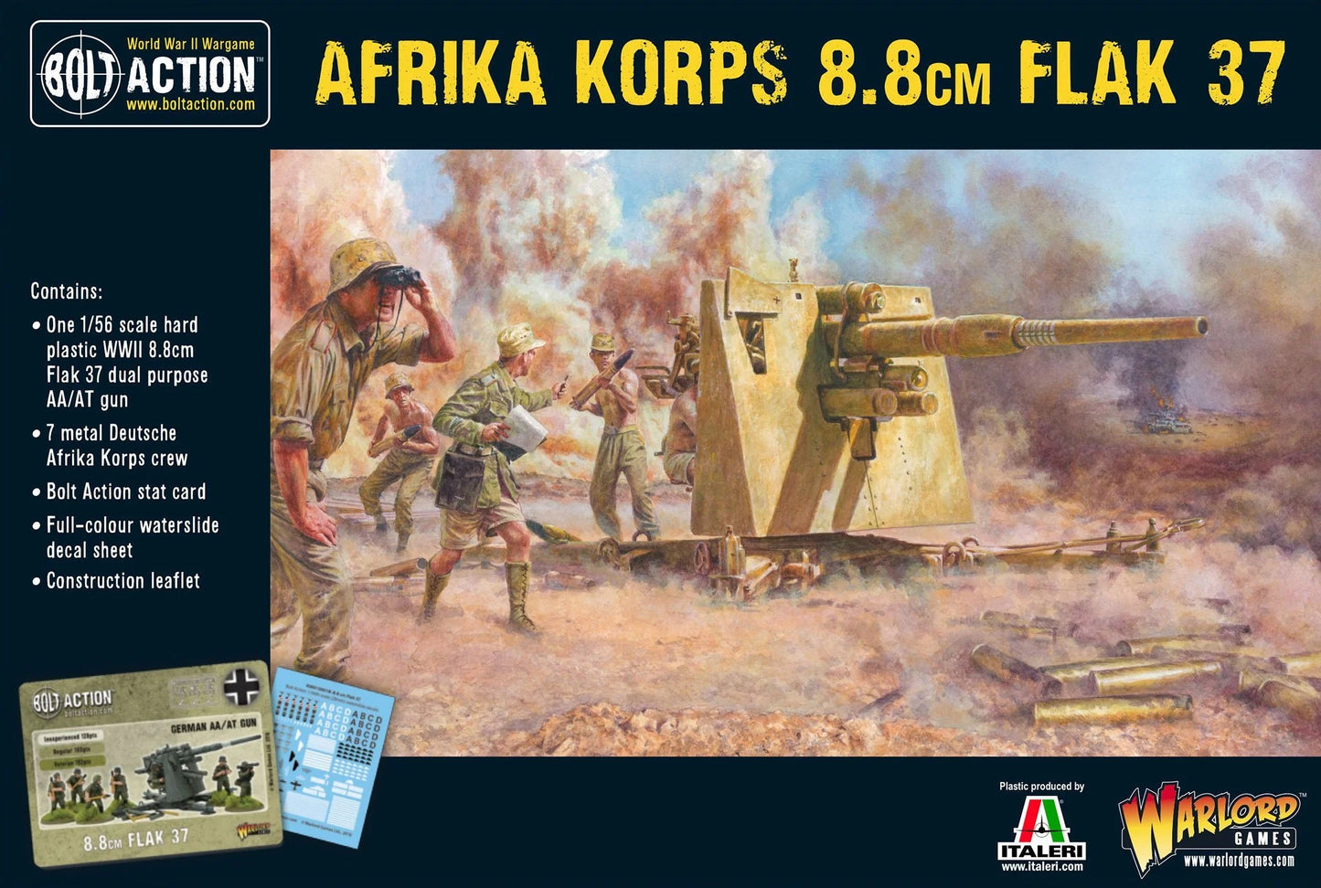 Bolt Action - Afrika Korps 8.8cm Flak 37 - EN - 402012034