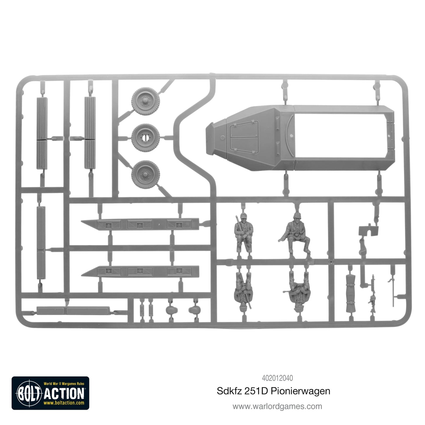 Bolt Action - Sd.Kfz 251/7 D Pionierwagen - 402012040