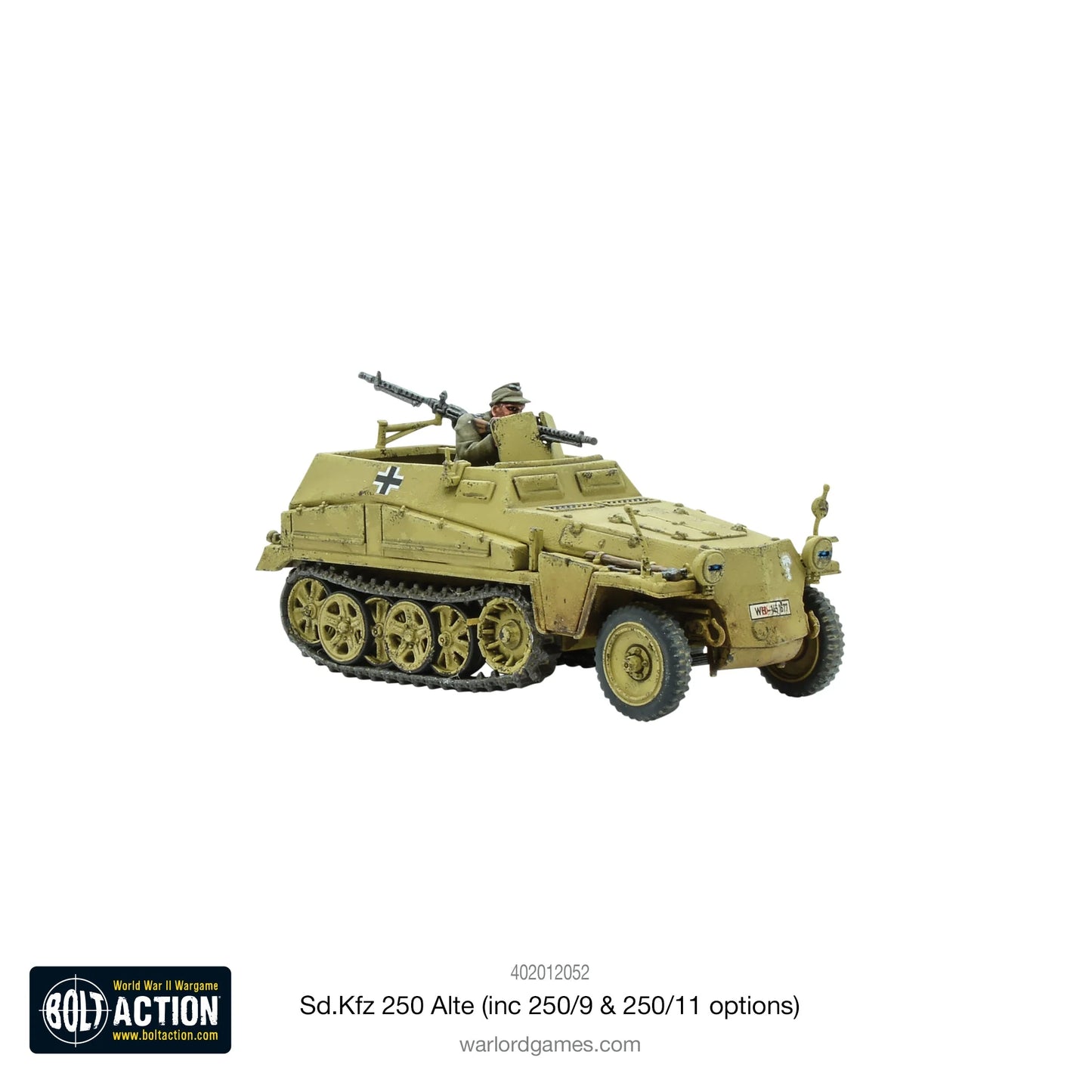 Bolt Action - Sd.Kfz 250 (Alte) Half-Track (Options For 250/1, 250/9 & 250/11 Variants) - EN - 402012052