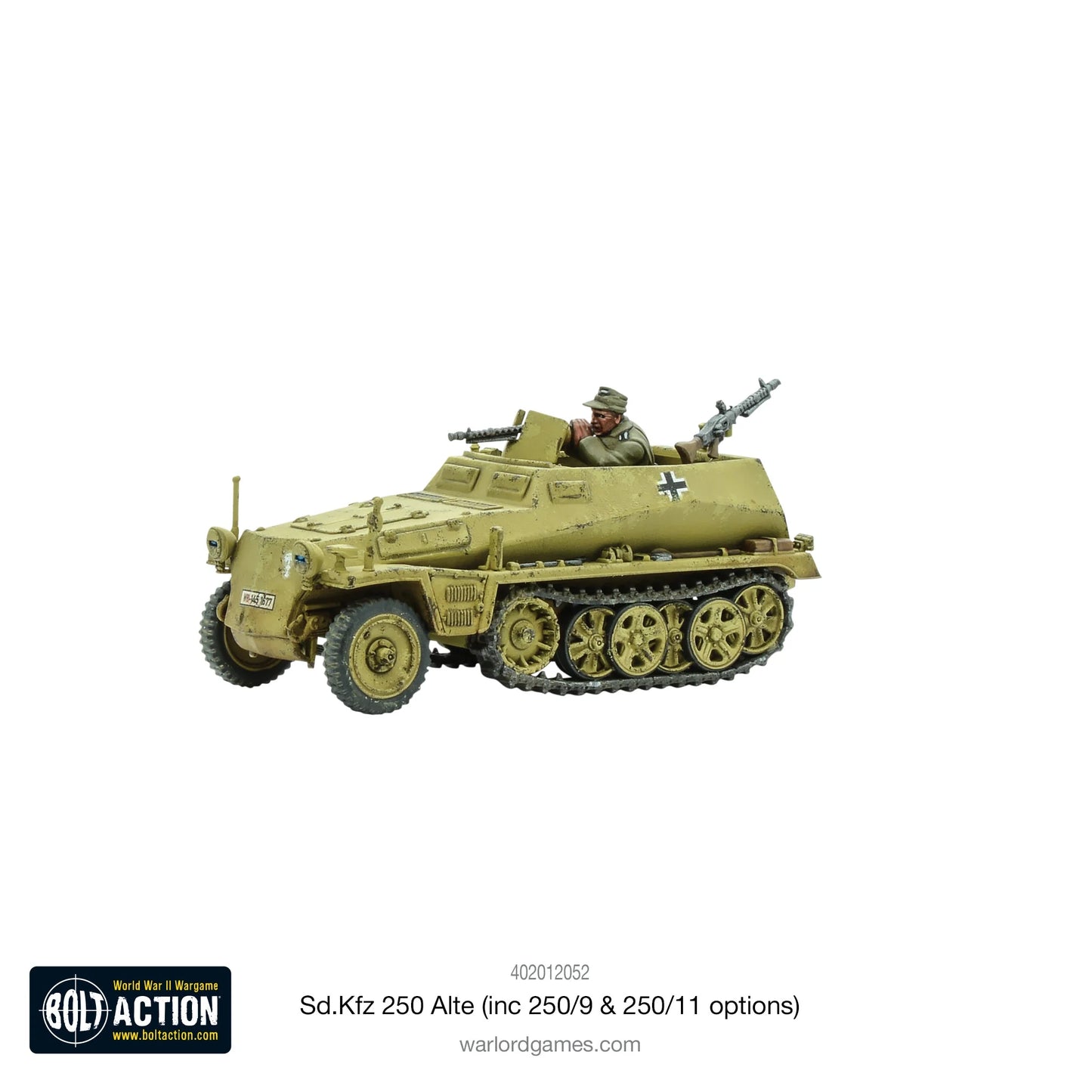 Bolt Action - Sd.Kfz 250 (Alte) Half-Track (Options For 250/1, 250/9 & 250/11 Variants) - EN - 402012052