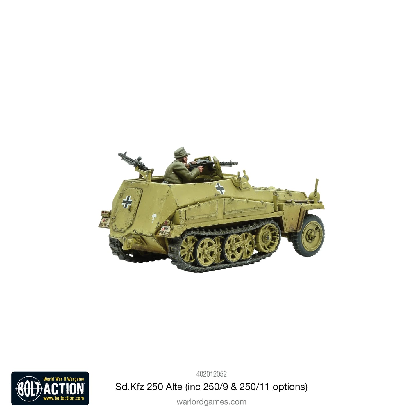 Bolt Action - Sd.Kfz 250 (Alte) Half-Track (Options For 250/1, 250/9 & 250/11 Variants) - EN - 402012052