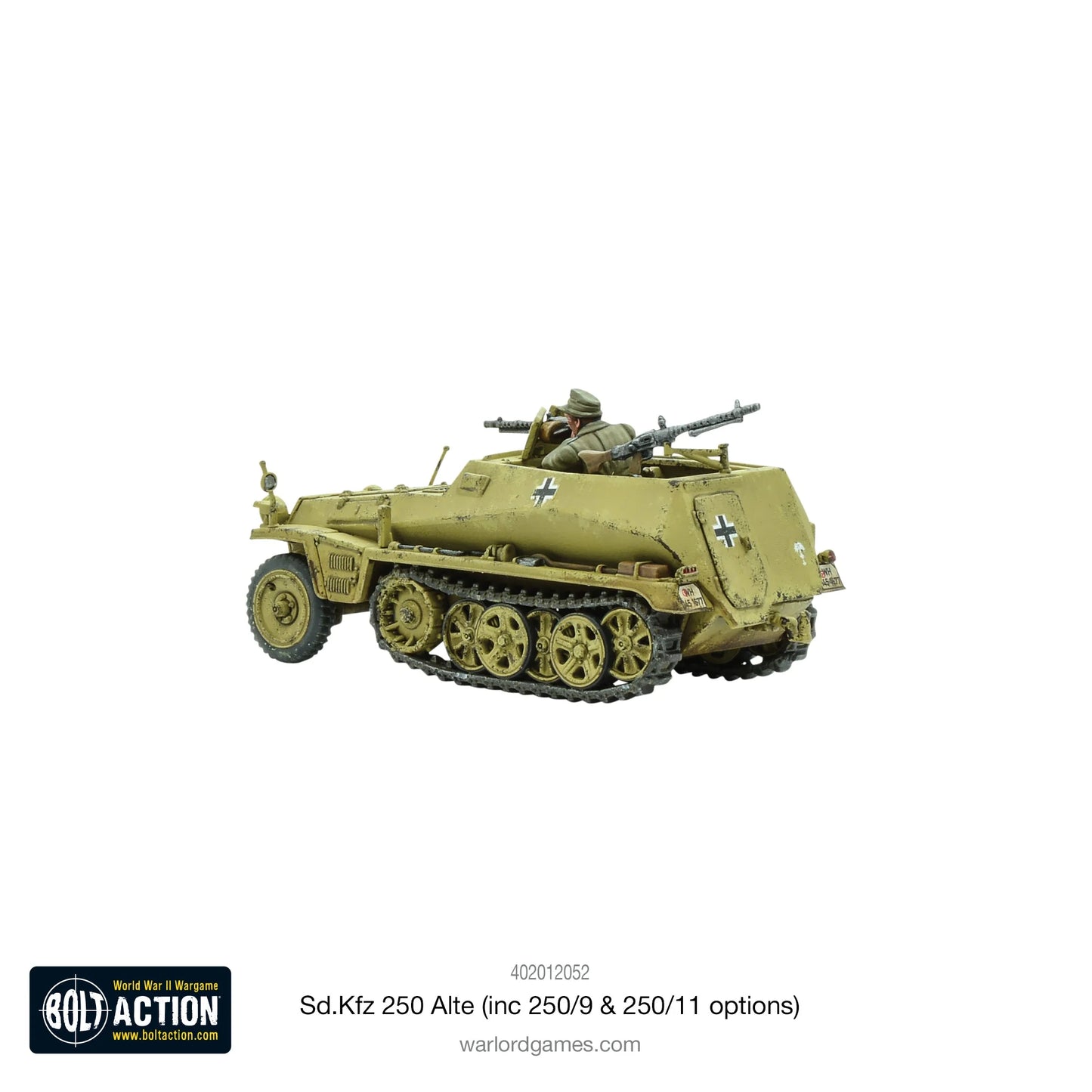 Bolt Action - Sd.Kfz 250 (Alte) Half-Track (Options For 250/1, 250/9 & 250/11 Variants) - EN - 402012052