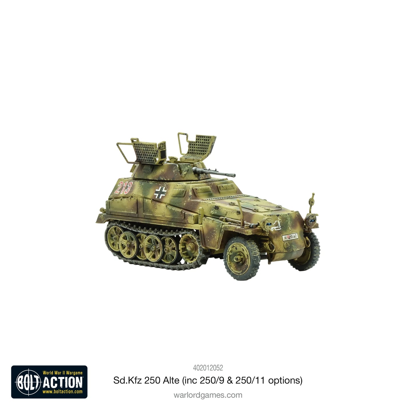 Bolt Action - Sd.Kfz 250 (Alte) Half-Track (Options For 250/1, 250/9 & 250/11 Variants) - EN - 402012052