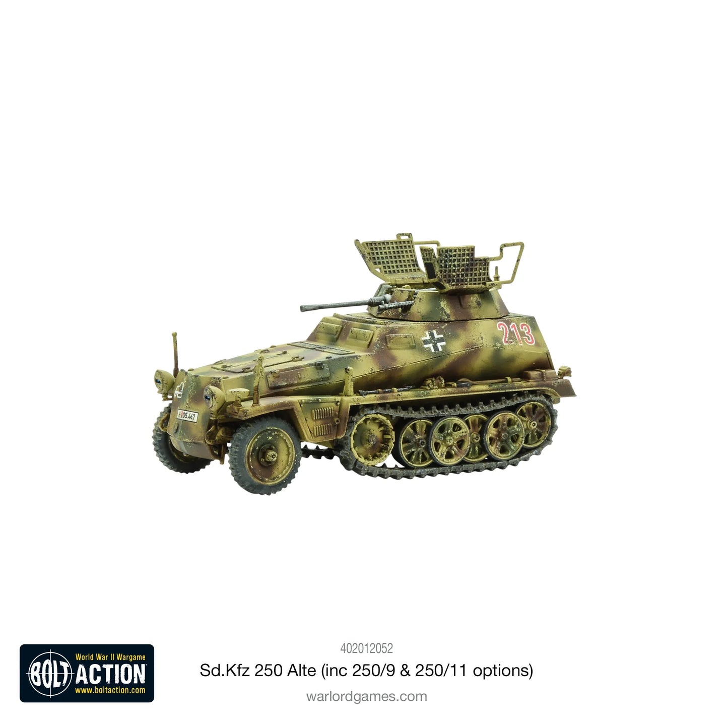 Bolt Action - Sd.Kfz 250 (Alte) Half-Track (Options For 250/1, 250/9 & 250/11 Variants) - EN - 402012052