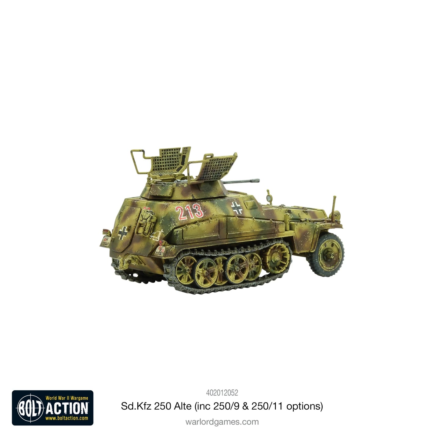 Bolt Action - Sd.Kfz 250 (Alte) Half-Track (Options For 250/1, 250/9 & 250/11 Variants) - EN - 402012052