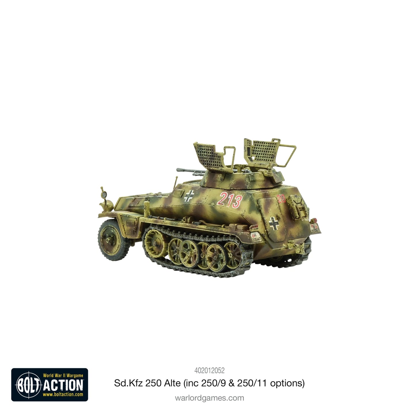 Bolt Action - Sd.Kfz 250 (Alte) Half-Track (Options For 250/1, 250/9 & 250/11 Variants) - EN - 402012052