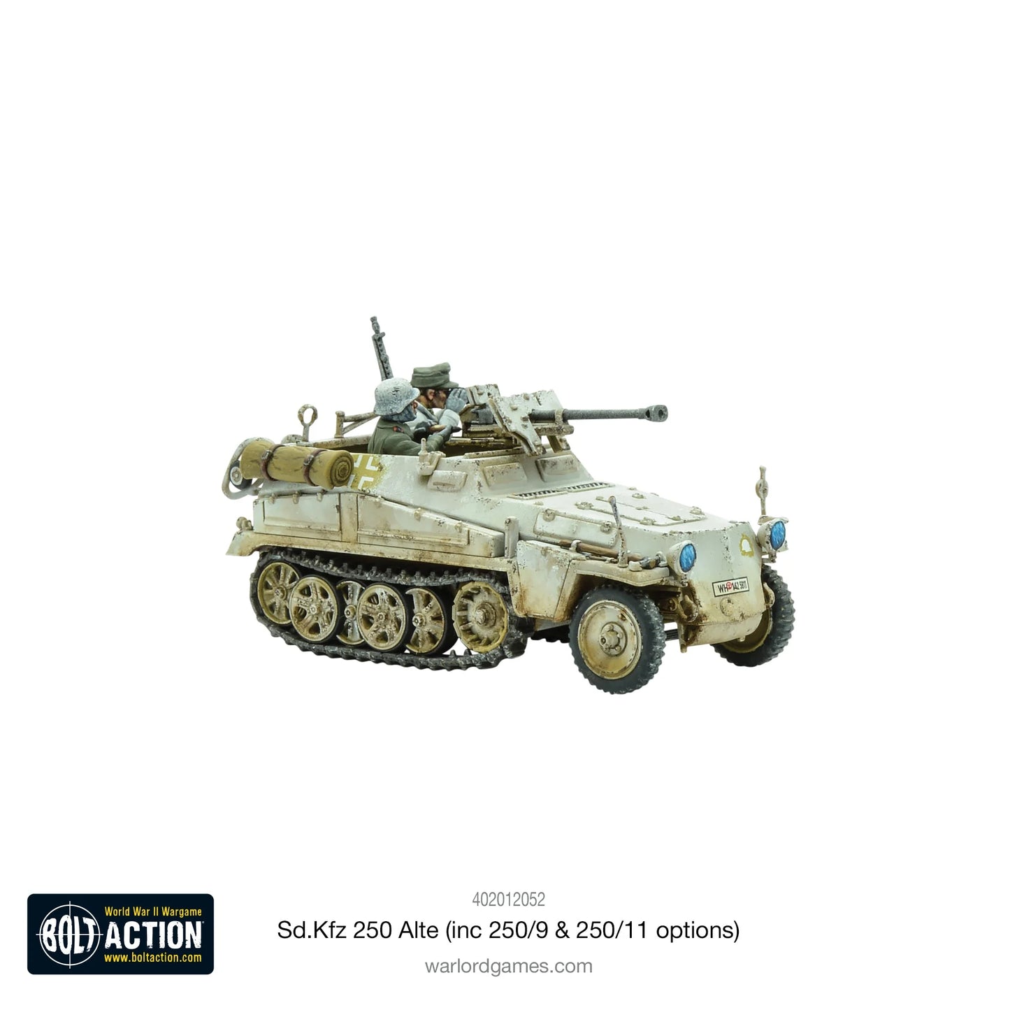 Bolt Action - Sd.Kfz 250 (Alte) Half-Track (Options For 250/1, 250/9 & 250/11 Variants) - EN - 402012052