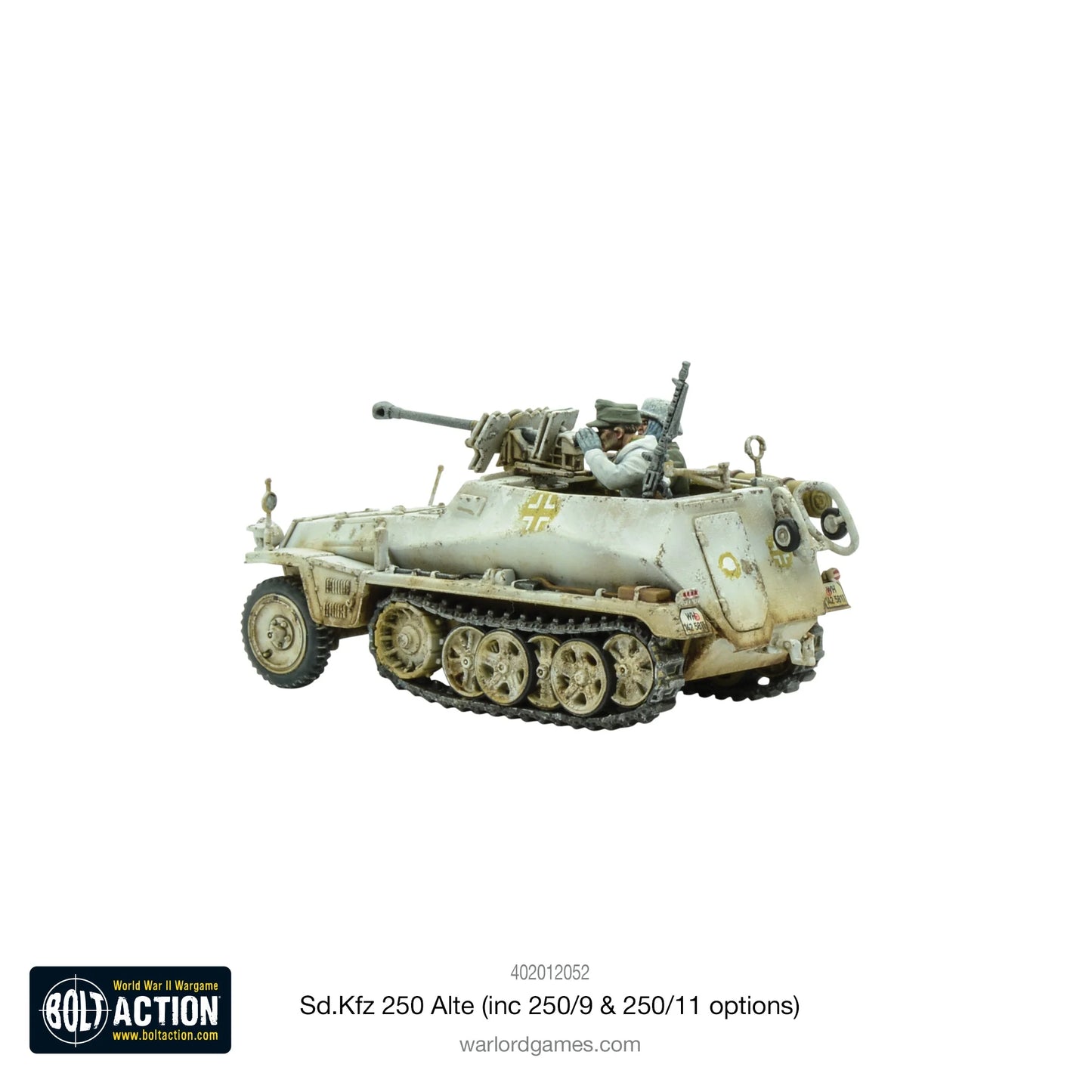 Bolt Action - Sd.Kfz 250 (Alte) Half-Track (Options For 250/1, 250/9 & 250/11 Variants) - EN - 402012052