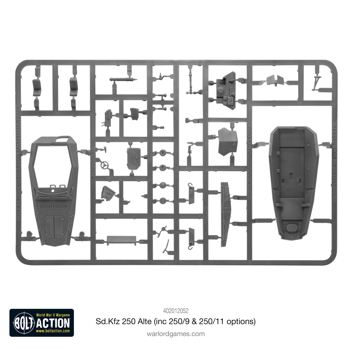 Bolt Action - Sd.Kfz 250 (Alte) Half-Track (Options For 250/1, 250/9 & 250/11 Variants) - EN - 402012052