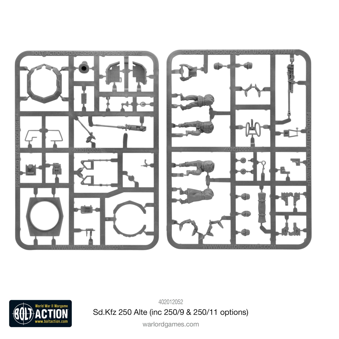 Bolt Action - Sd.Kfz 250 (Alte) Half-Track (Options For 250/1, 250/9 & 250/11 Variants) - EN - 402012052