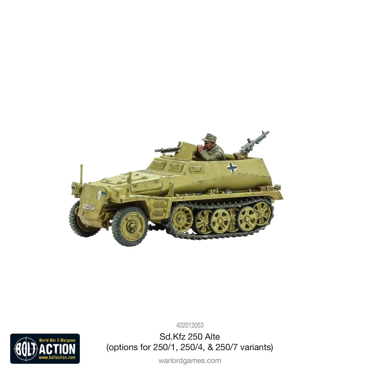 Bolt Action - Sd.Kfz 250 Alte (Options For 250/1, 250/4 & 250/7) - EN - 402012053