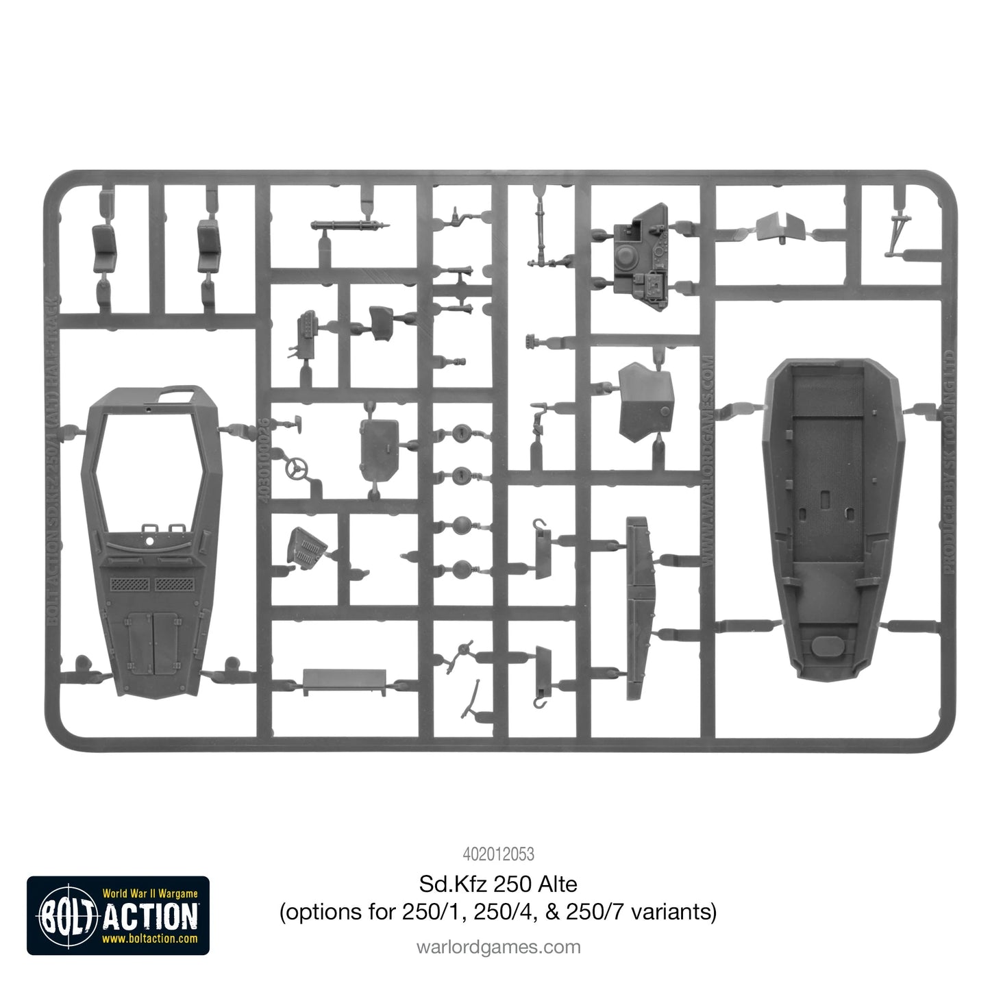 Bolt Action - Sd.Kfz 250 Alte (Options For 250/1, 250/4 & 250/7) - EN - 402012053