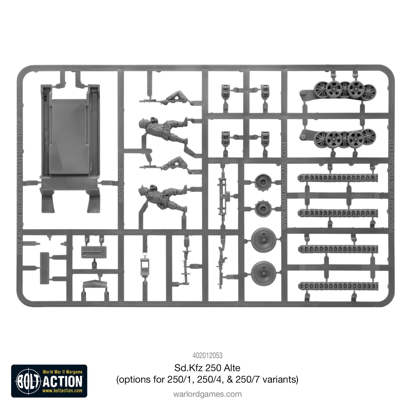 Bolt Action - Sd.Kfz 250 Alte (Options For 250/1, 250/4 & 250/7) - EN - 402012053