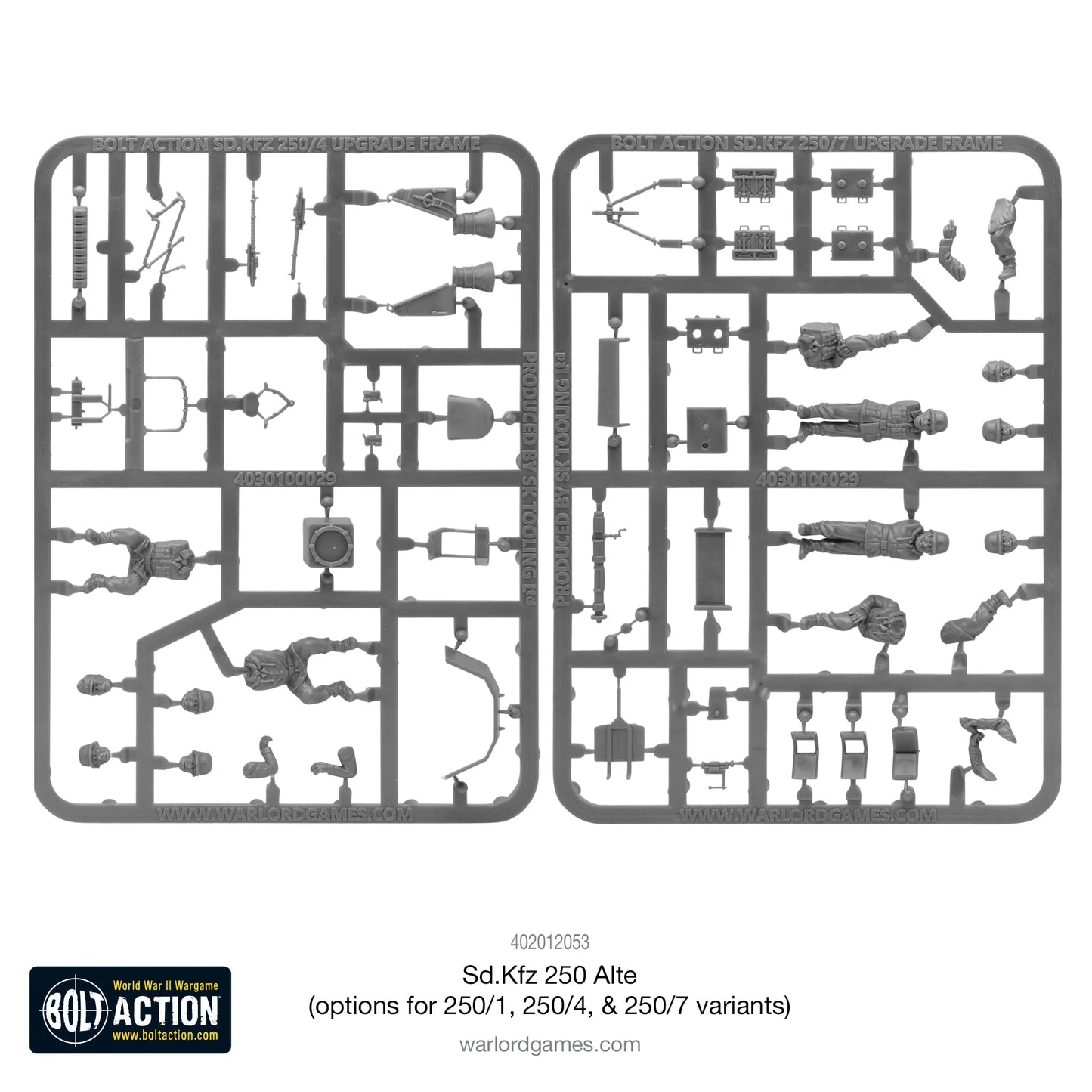 Bolt Action - Sd.Kfz 250 Alte (Options For 250/1, 250/4 & 250/7) - EN - 402012053