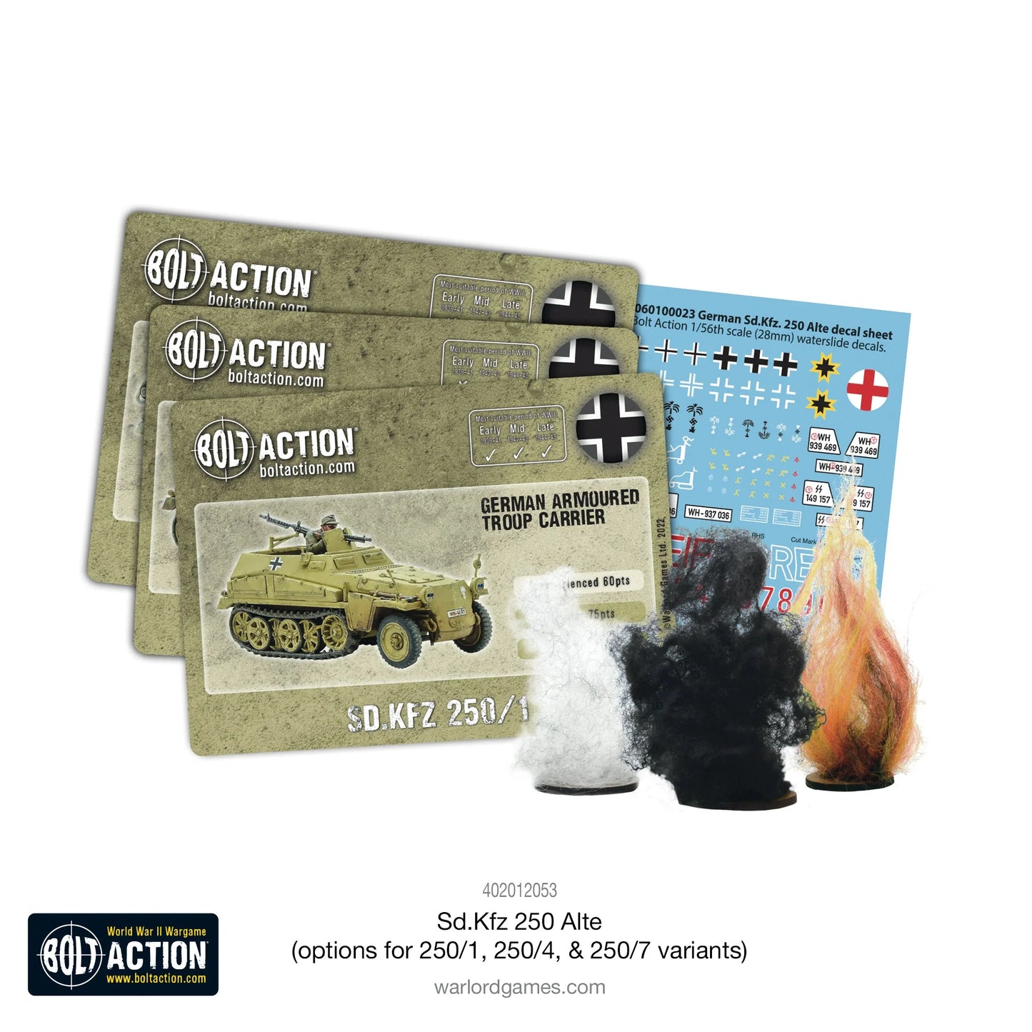 Bolt Action - Sd.Kfz 250 Alte (Options For 250/1, 250/4 & 250/7) - EN - 402012053