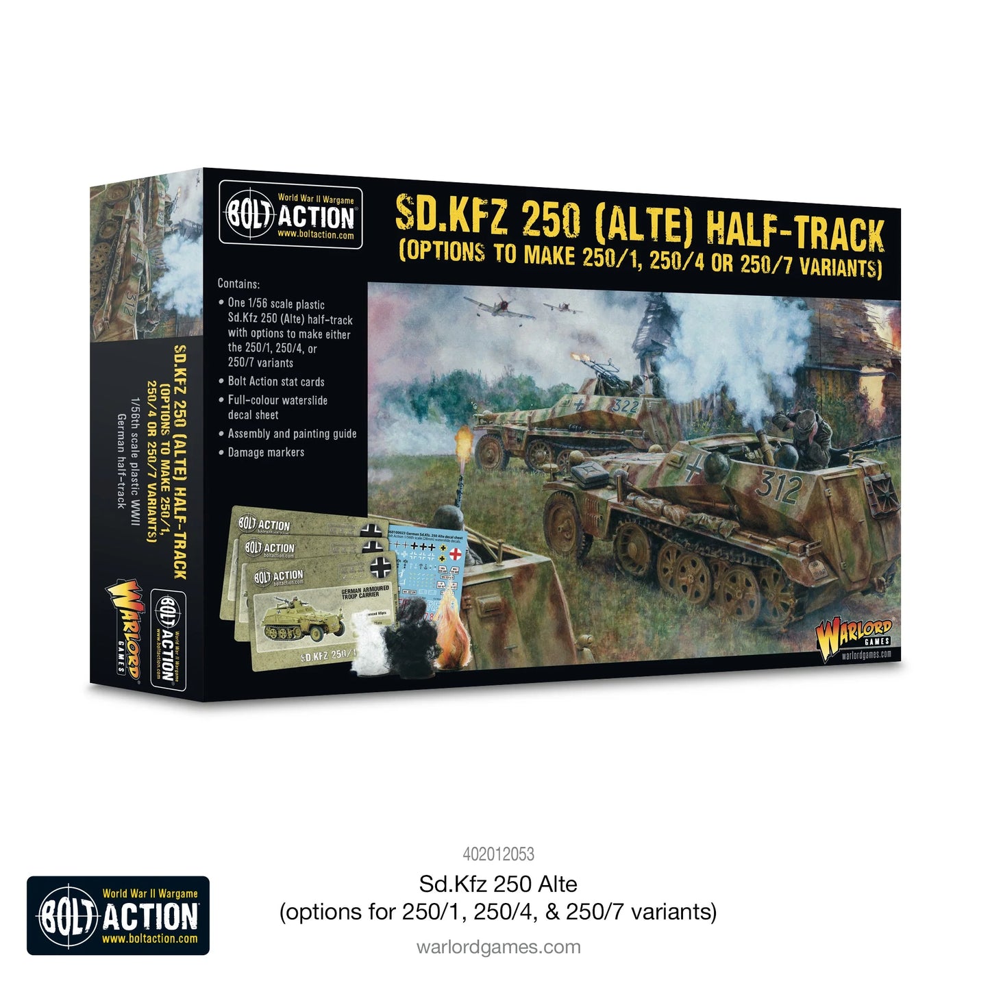 Bolt Action - Sd.Kfz 250 Alte (Options For 250/1, 250/4 & 250/7) - EN - 402012053