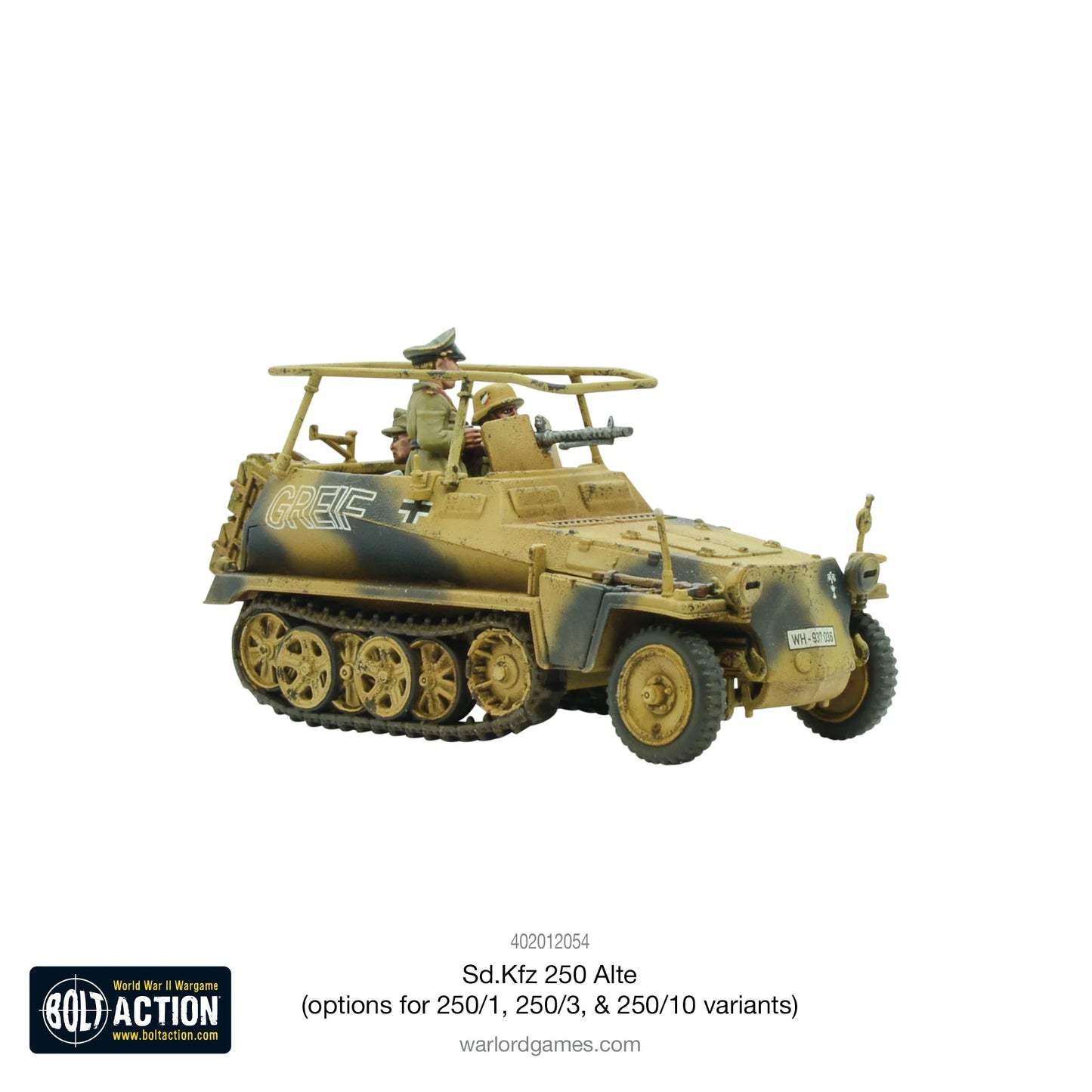 Bolt Action - Sd.Kfz 250 (Alte) Half-Track (Options To Make 250/1, 250/3 Or 250/10 Variants) - 402012054