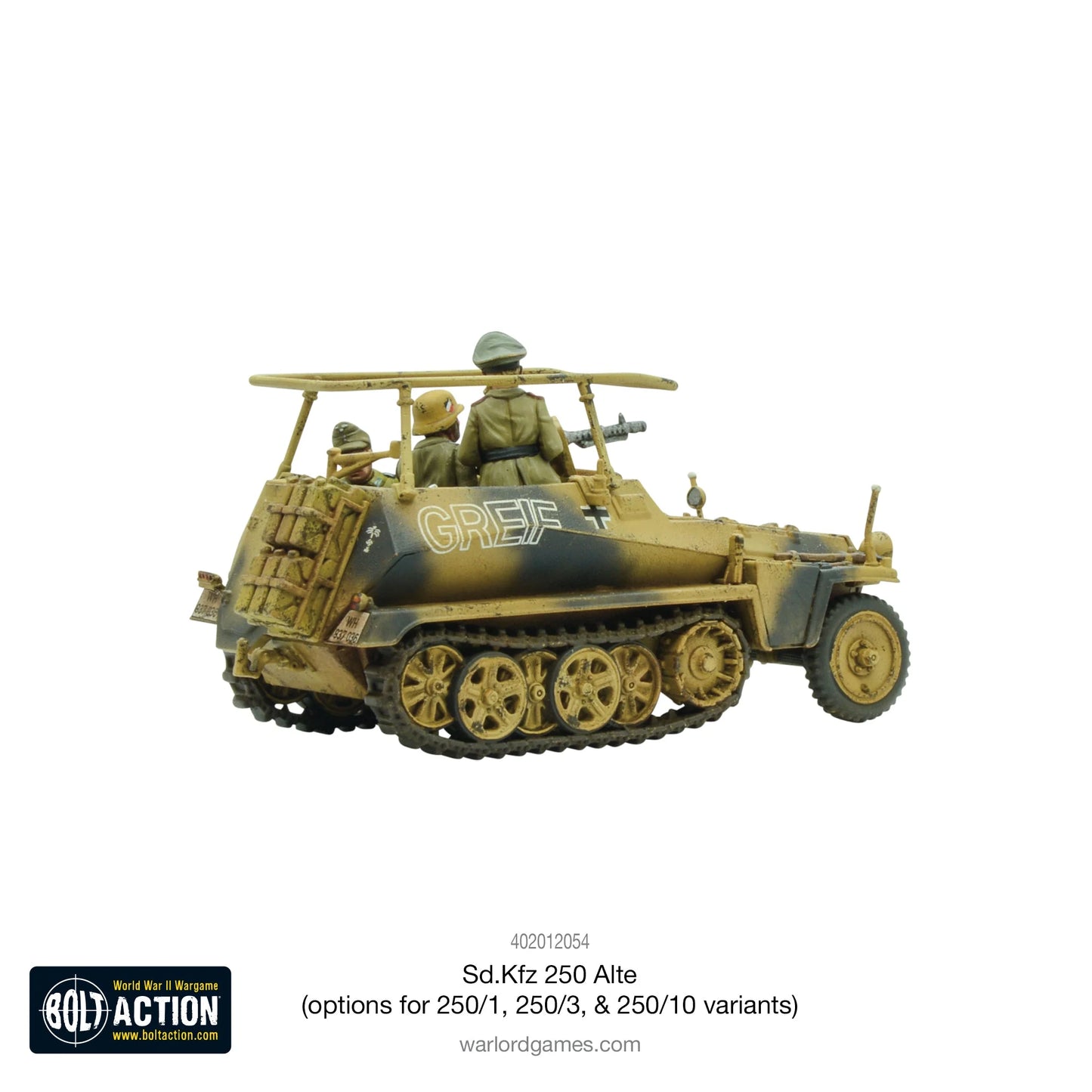 Bolt Action - Sd.Kfz 250 (Alte) Half-Track (Options To Make 250/1, 250/3 Or 250/10 Variants) - 402012054