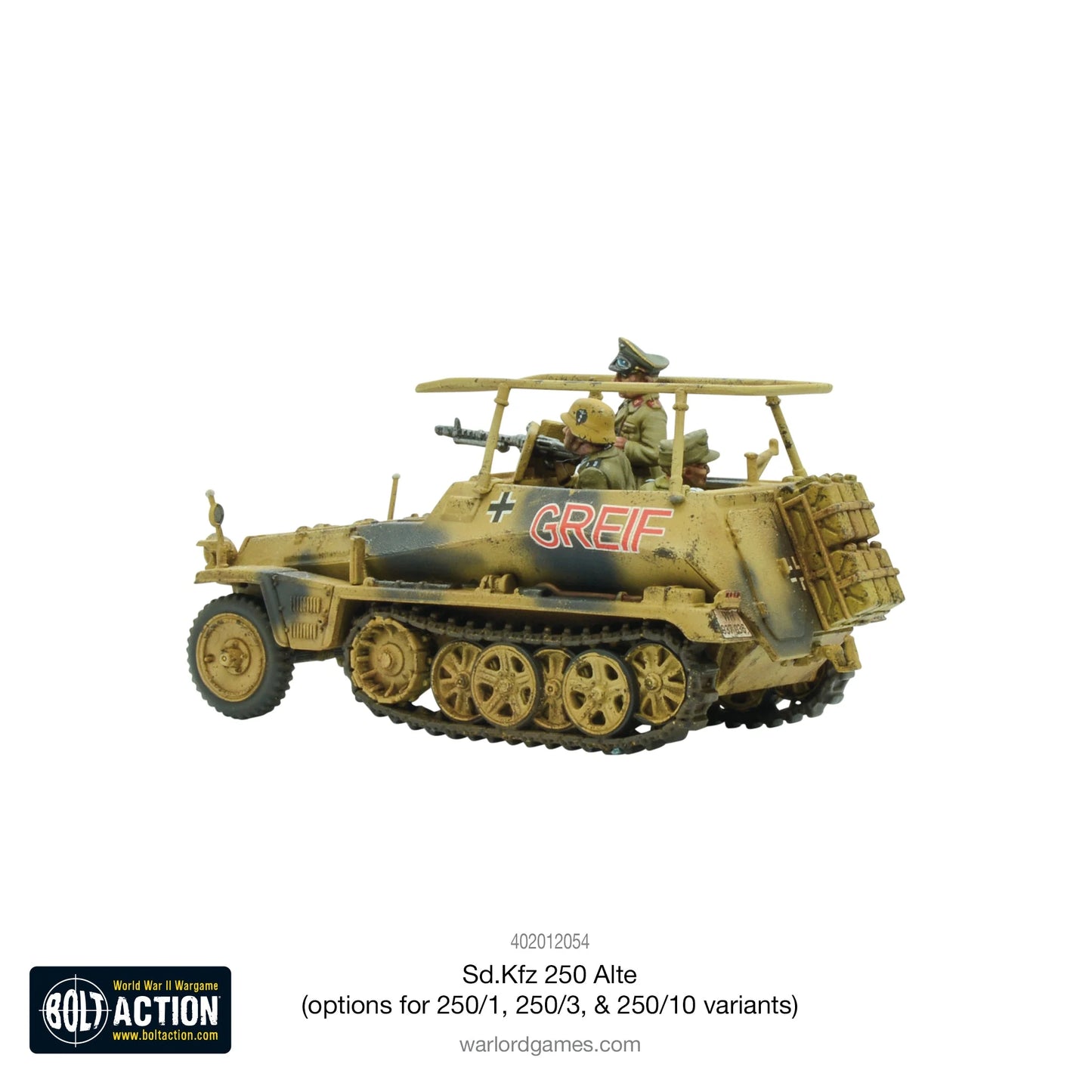 Bolt Action - Sd.Kfz 250 (Alte) Half-Track (Options To Make 250/1, 250/3 Or 250/10 Variants) - 402012054