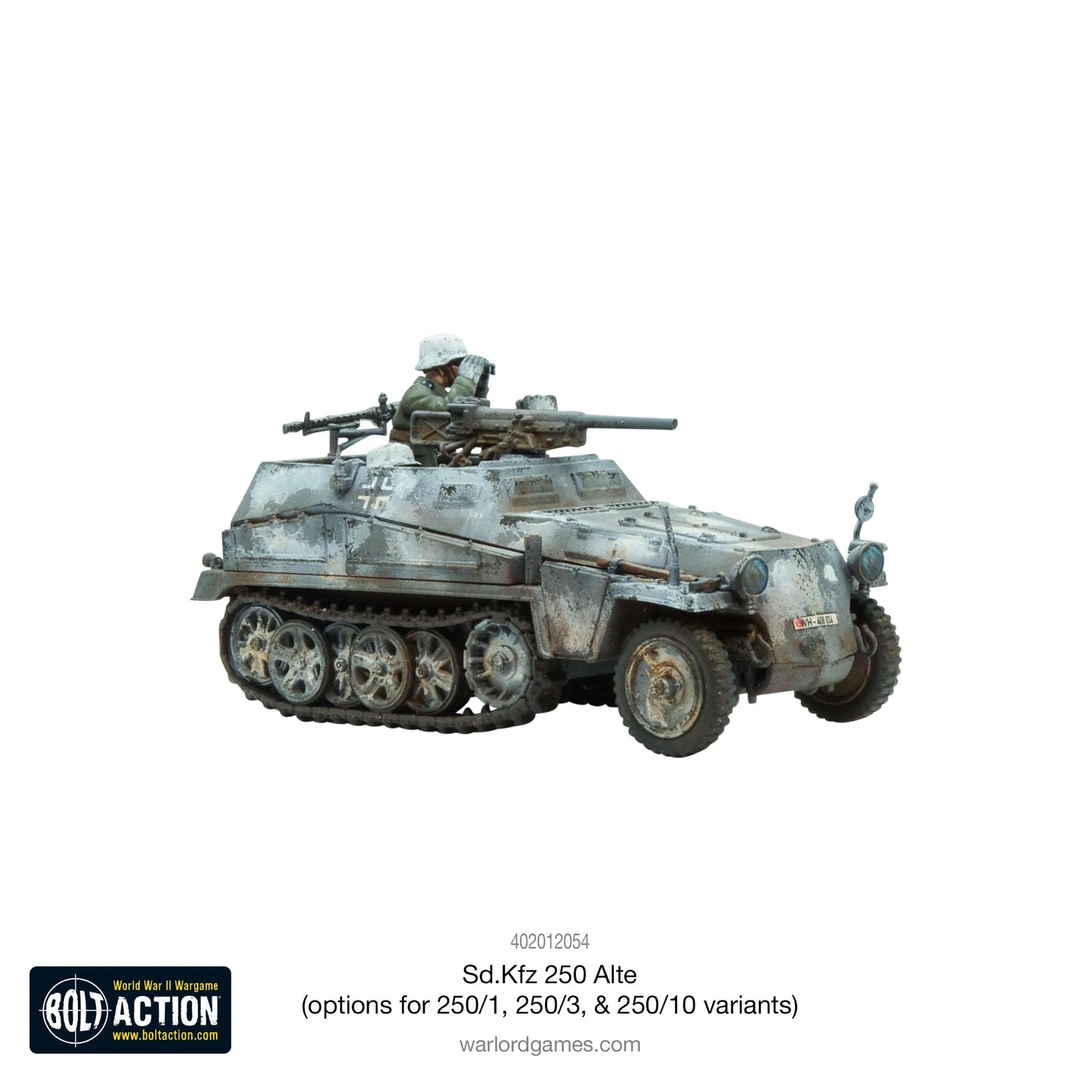 Bolt Action - Sd.Kfz 250 (Alte) Half-Track (Options To Make 250/1, 250/3 Or 250/10 Variants) - 402012054