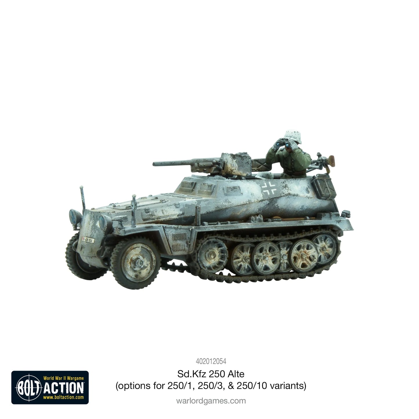 Bolt Action - Sd.Kfz 250 (Alte) Half-Track (Options To Make 250/1, 250/3 Or 250/10 Variants) - 402012054