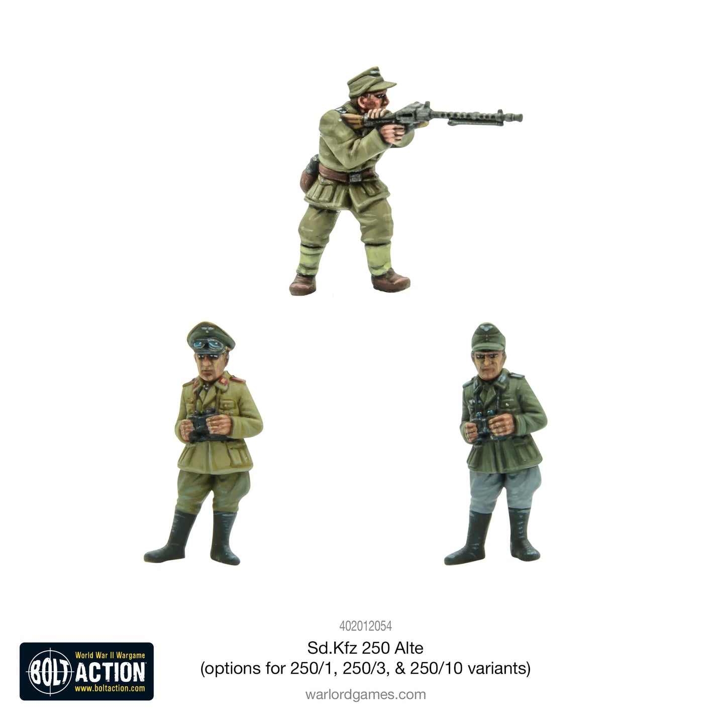 Bolt Action - Sd.Kfz 250 (Alte) Half-Track (Options To Make 250/1, 250/3 Or 250/10 Variants) - 402012054