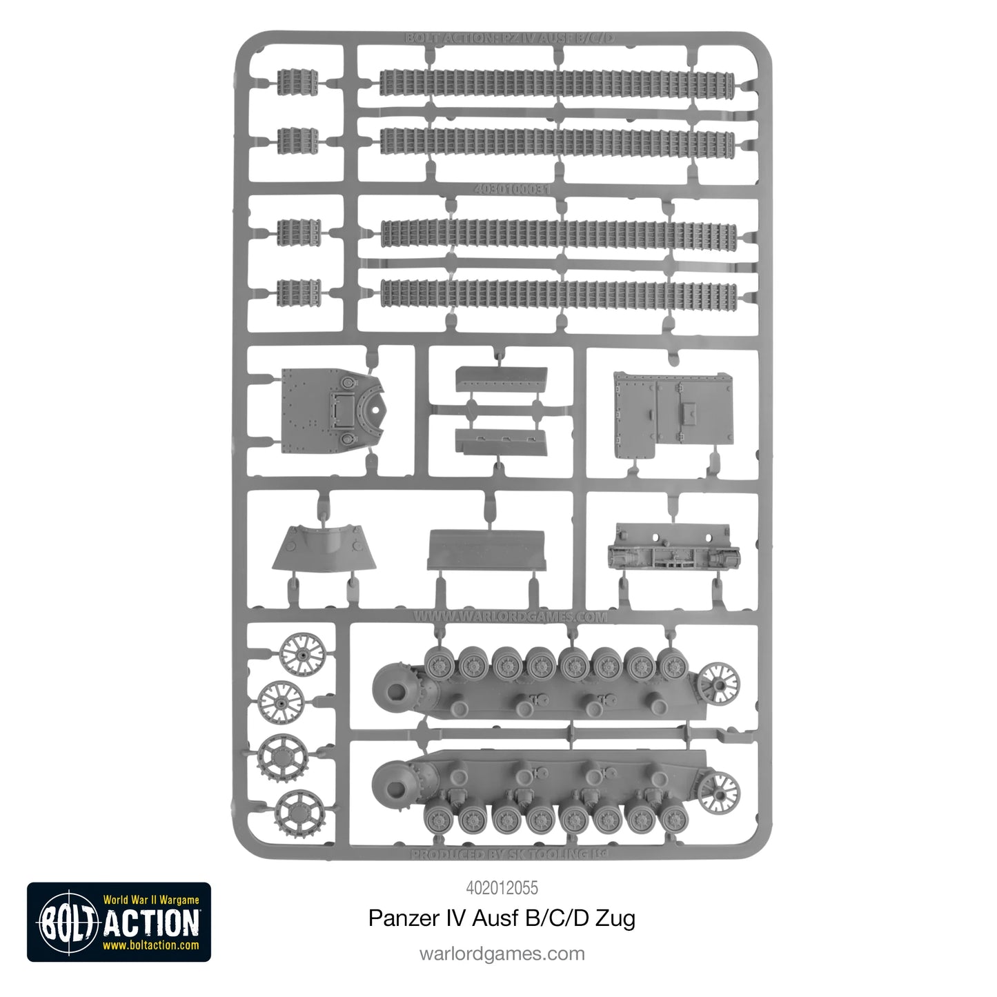 Bolt Action - Panzer IV Ausf. B/C/D Zug (Three Tanks) - 402012055