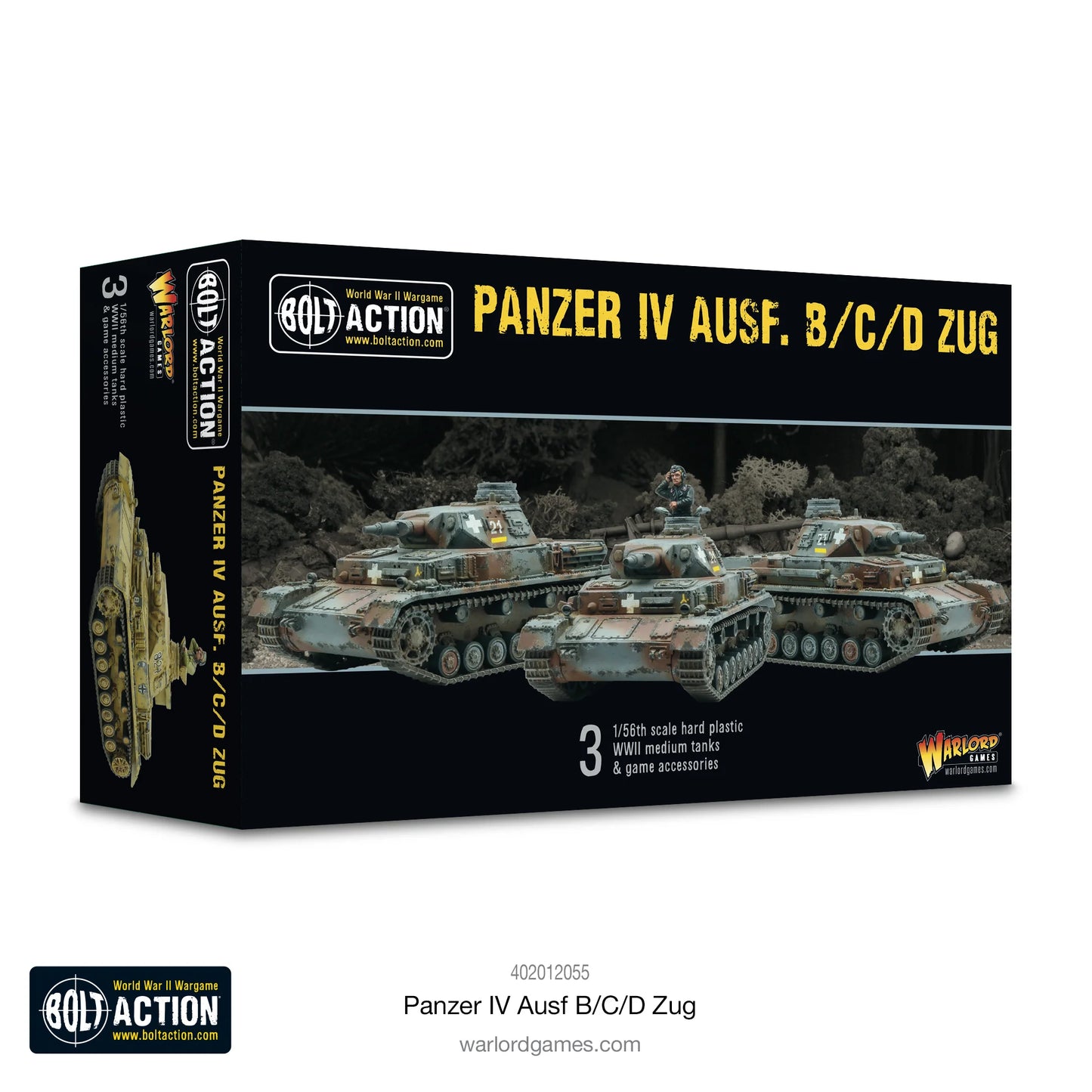 Bolt Action - Panzer IV Ausf. B/C/D Zug (Three Tanks) - 402012055