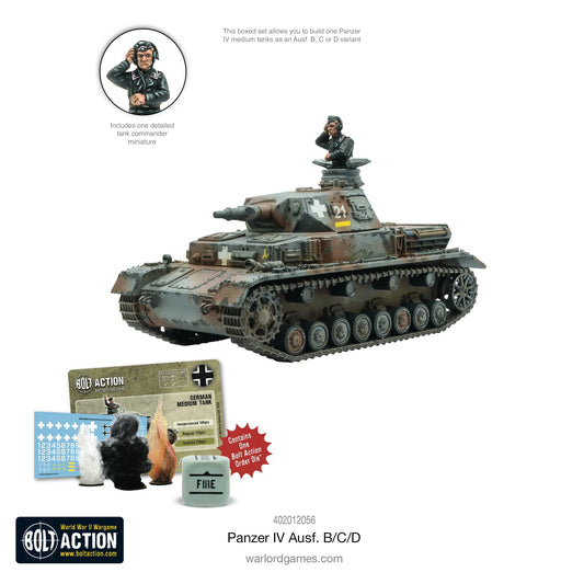 Bolt Action - Panzer IV Ausf. B/C/D - 402012056
