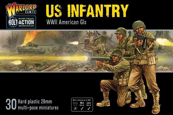 Bolt Action - US Infantry - WWII American GIs - 402013012