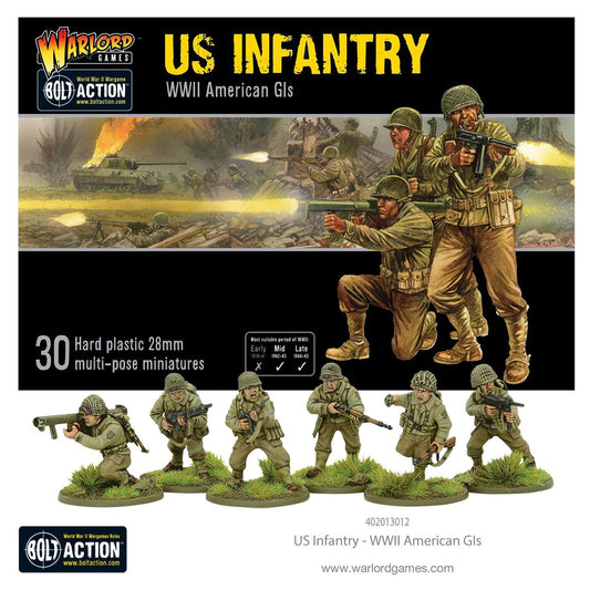 Bolt Action - US Infantry - WWII American GIs - 402013012