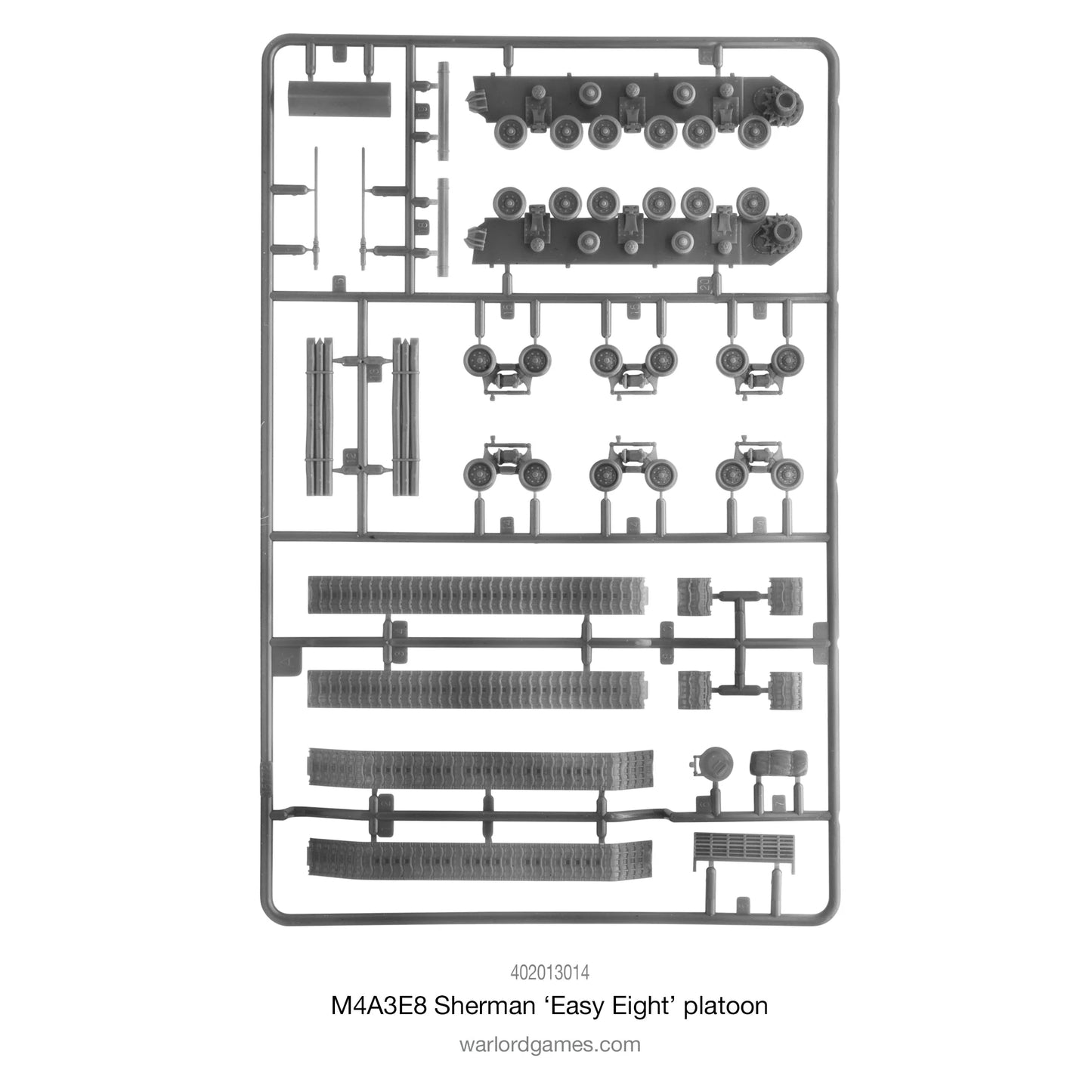 Bolt Action M4A3E8 Sherman Easy Eight Platoon - EN - 402013014