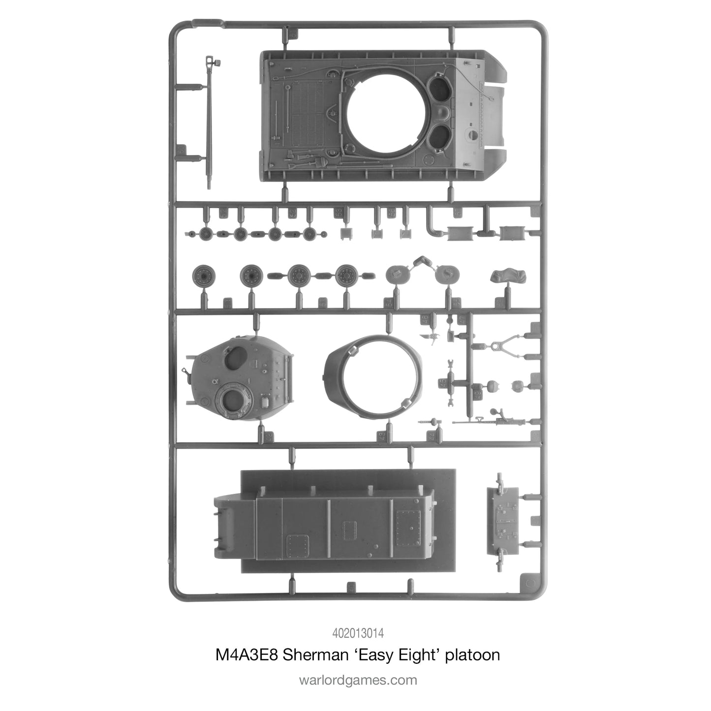 Bolt Action M4A3E8 Sherman Easy Eight Platoon - EN - 402013014