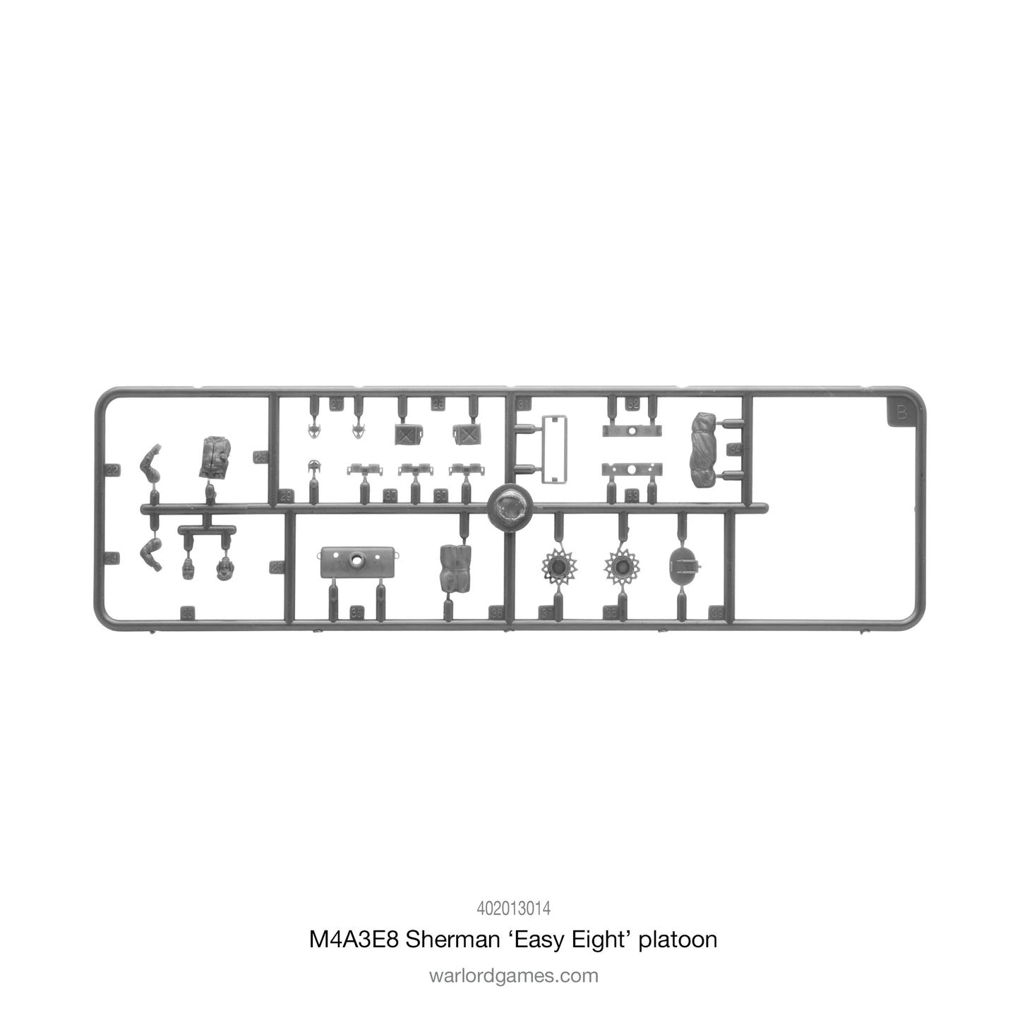 Bolt Action M4A3E8 Sherman Easy Eight Platoon - EN - 402013014