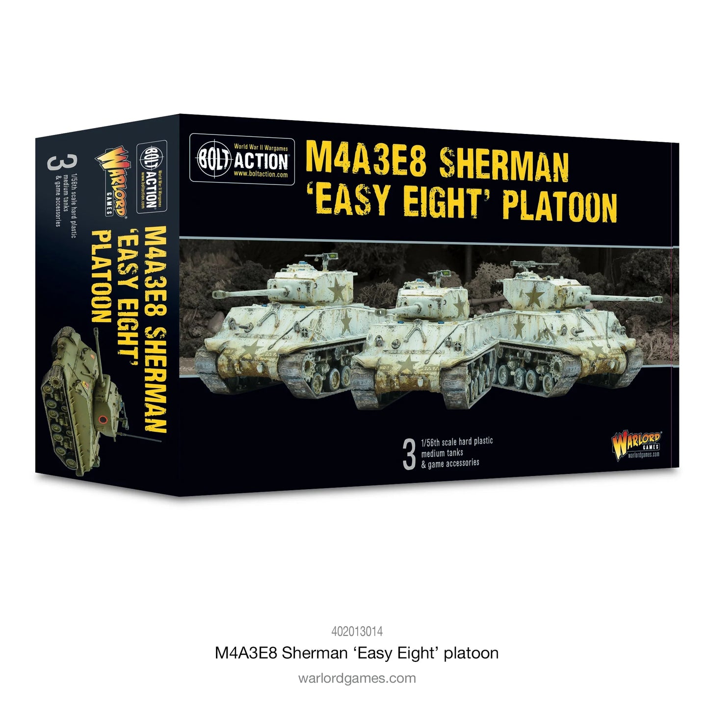 Bolt Action M4A3E8 Sherman Easy Eight Platoon - EN - 402013014