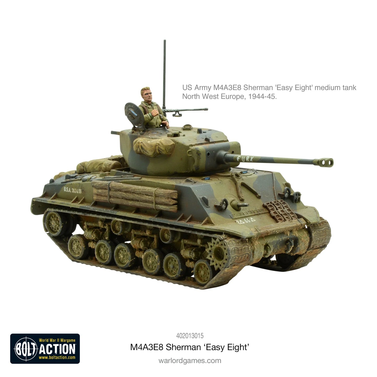 Bolt Action - M4A3E8 Sherman Easy Eight - EN - 402013015