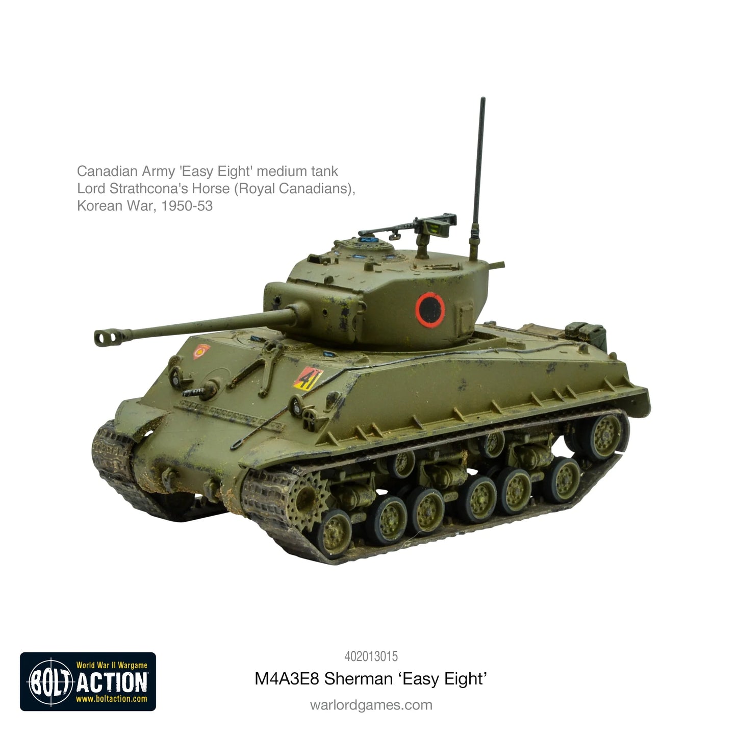 Bolt Action - M4A3E8 Sherman Easy Eight - EN - 402013015