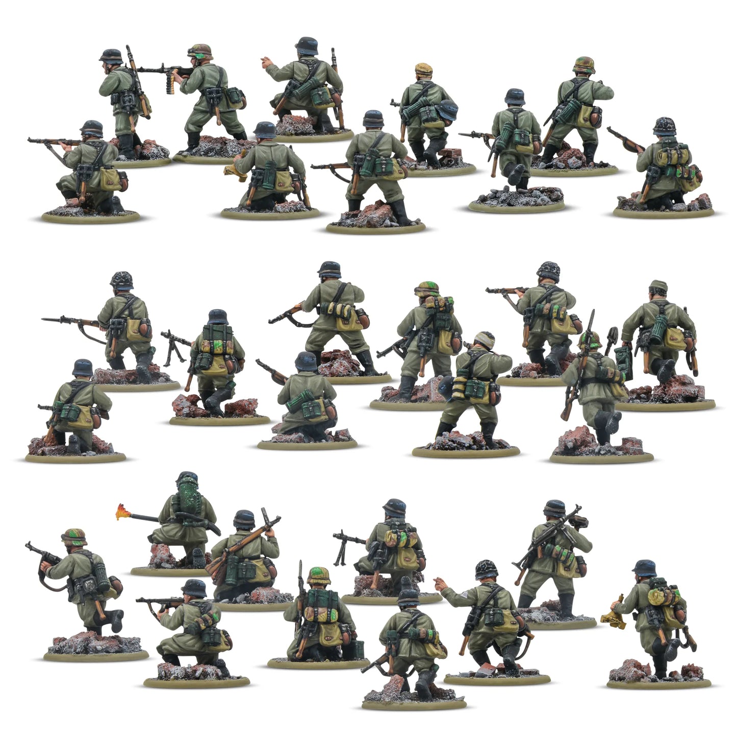 Bolt Action - German Veteran Infantry Platoon - 402013103