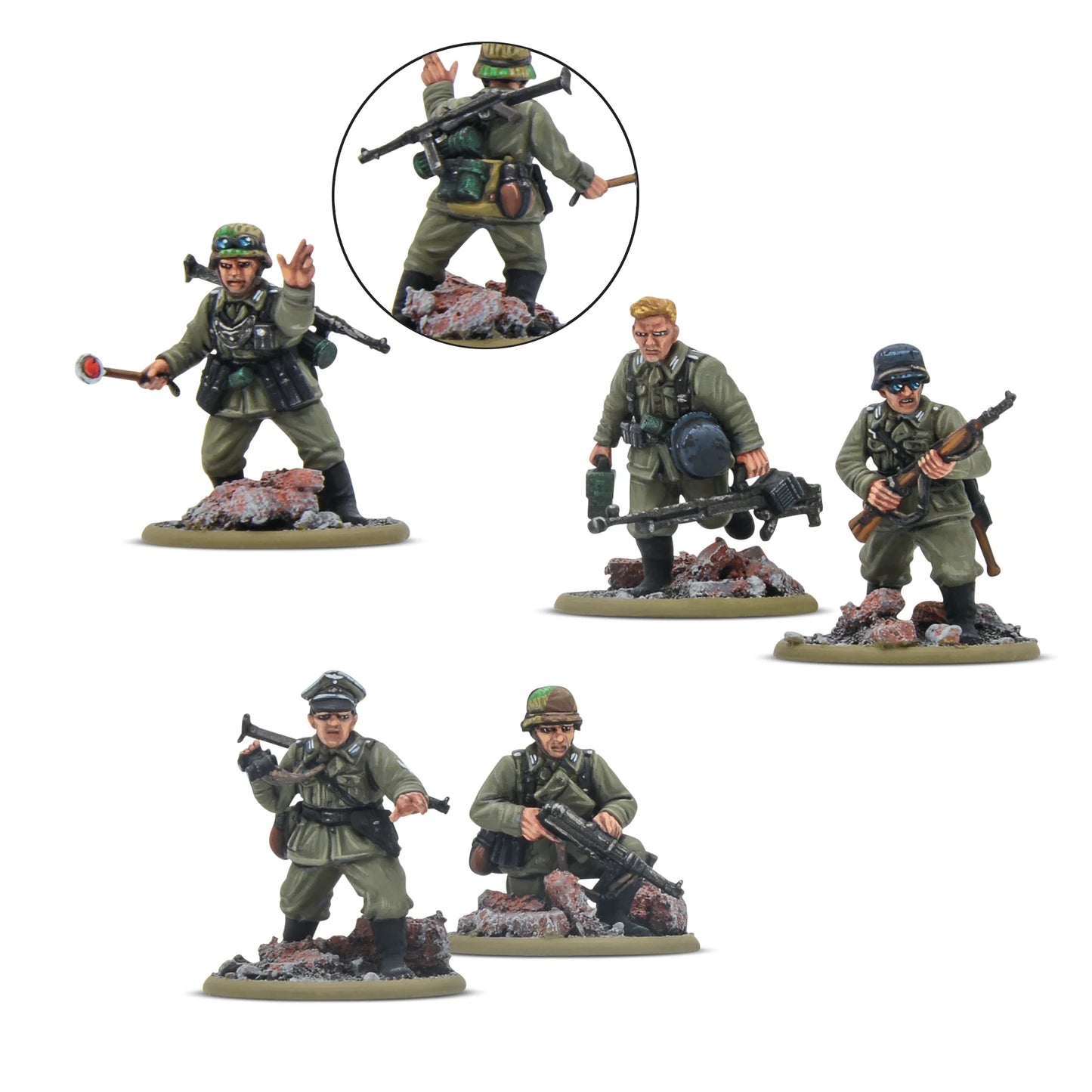 Bolt Action - German Veteran Infantry Platoon - 402013103