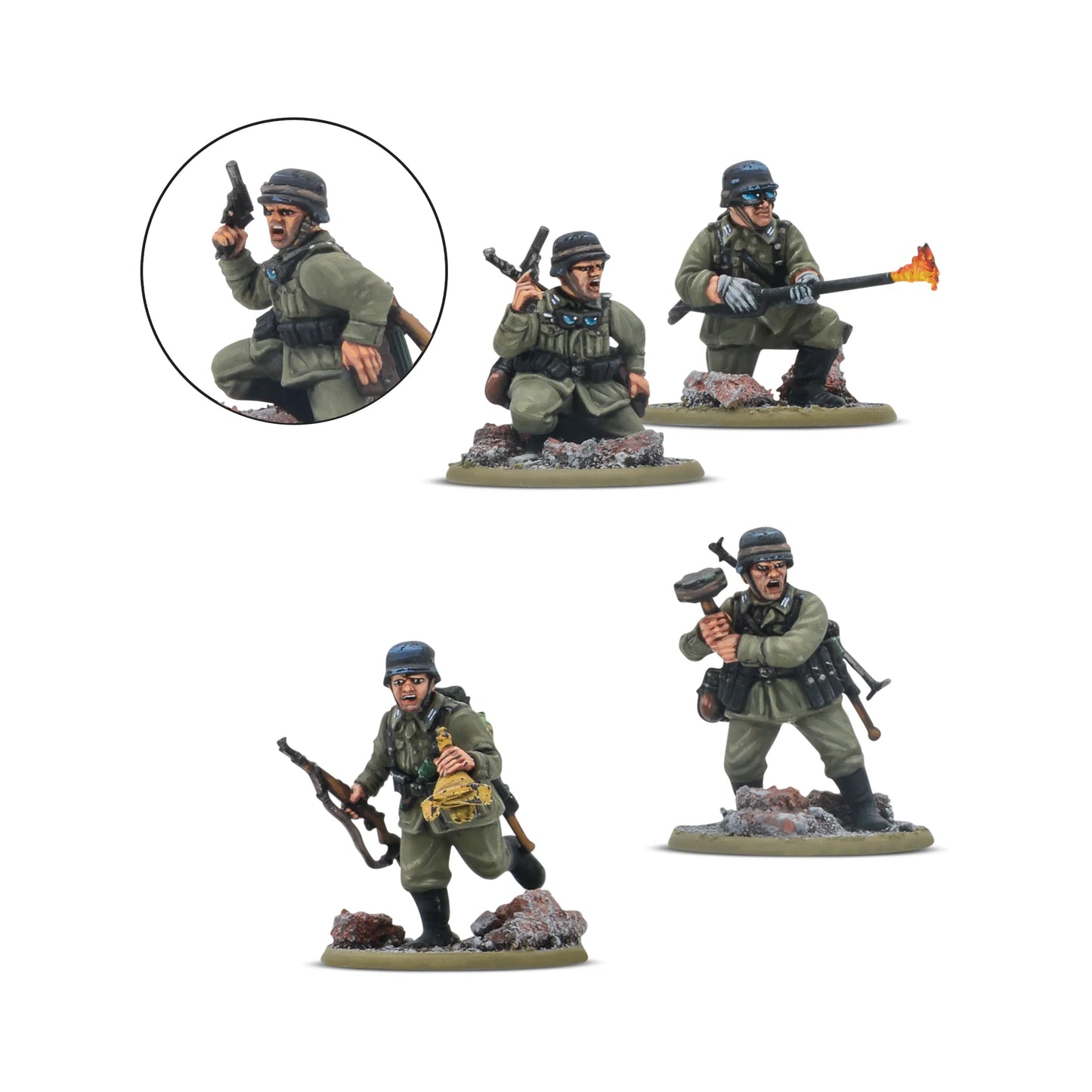 Bolt Action - German Veteran Infantry Platoon - 402013103